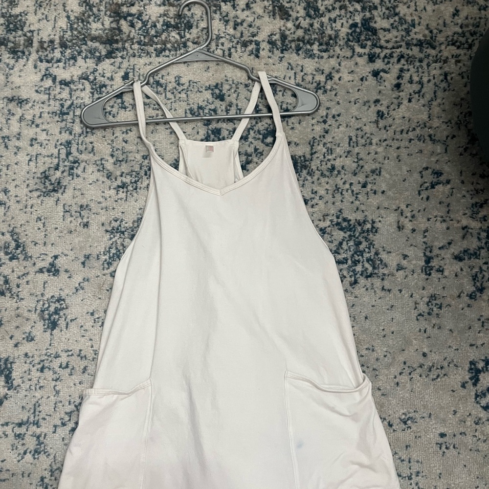 Free People White Mini Dress